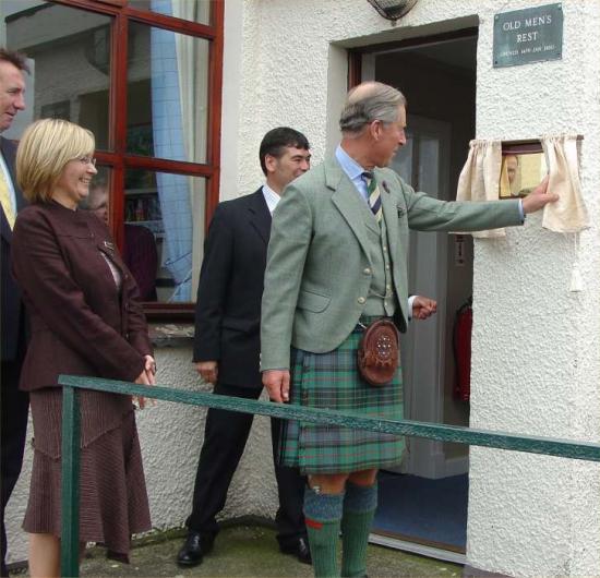 Photograph of Prince Charles Opens Pulteneytown People's Centre In Wick