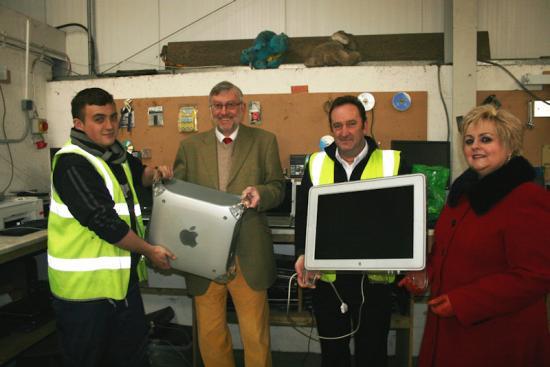 Photograph of Householders reminded of recycling service for electrical items that have lost their spark