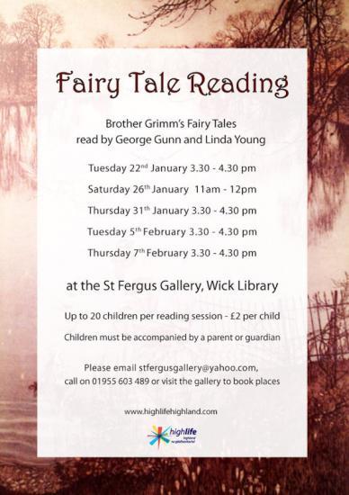 Photograph of Fairy Tale Readings At Wick Library