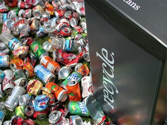 Photograph of Cash for cans and bottles