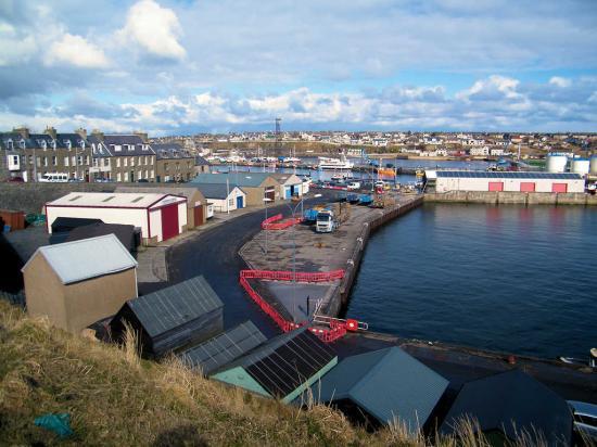 Photograph of Wick Harbour At Easter Weekend