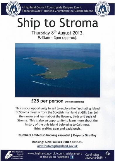 Photograph of Opportunity To Visit Stroma