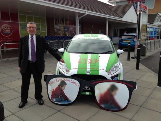 Photograph of MSP David Stewart Highlights FREE Eye Tests For Drivers