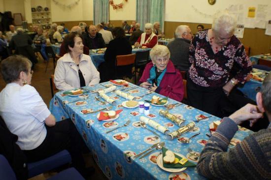 Photograph of Senior Citizens Christmas Party At Lybster Went With A Swing