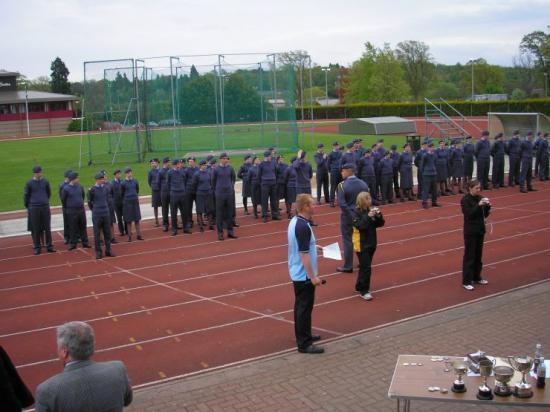 Photograph of Wick ATC Cadets At Highland Wing - Sports Drill and Competitions
