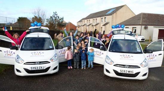 Photograph of NOSCA’s New School Run Car Fleet