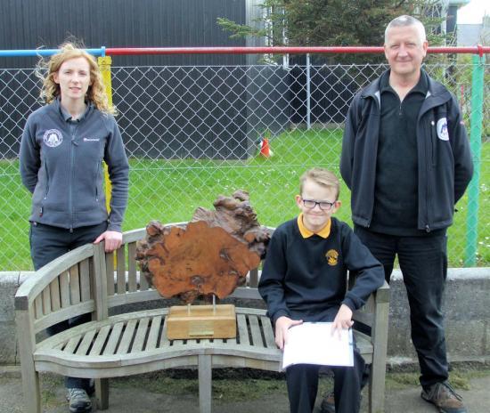 Photograph of Pulteneytown Pupil Wins Young Ranger Trophy