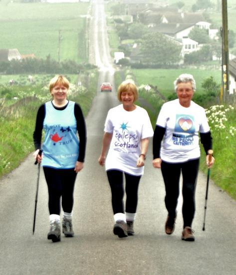 Photograph of Caithness Ladies In Training For West Highland Way Charity Walk