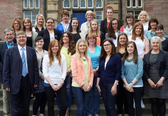Photograph of First primary teachers graduate from new Highlands and Islands course