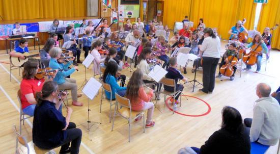Photograph of Far North Youth Orchestra Enjoyed A Day of Music Making