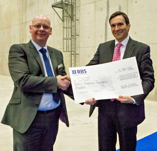 Photograph of CNSF Receives NDA Next Instalment Of £300K