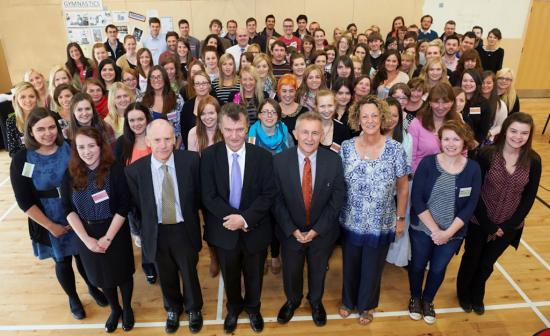 Photograph of Probationer teachers welcomed to the Highlands for 2014