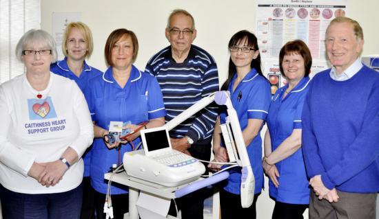 Photograph of Caithness Heart Support Group Presents More Medical Equipment