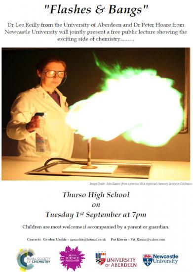 Photograph of Flashes & Bangs - The Exciting Side Of Chemistry