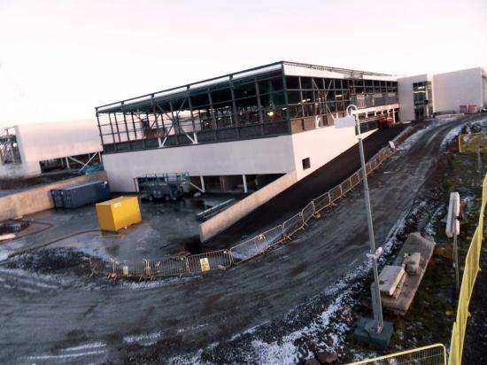 Photograph of New Wick High School Construction Photos 17th January 2016