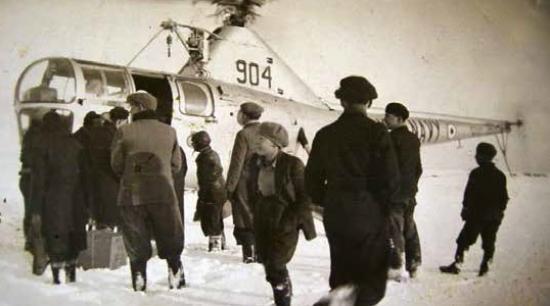 Photograph of Operation Snowdrop, 1955