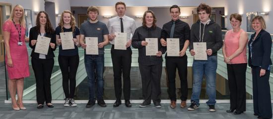 Photograph of Dounreay sponsors employment course