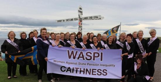 Photograph of Caithness WASPI Group Join Day Of Action