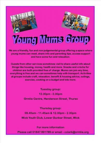 Photograph of Young Mums Group - Thurso and Wick