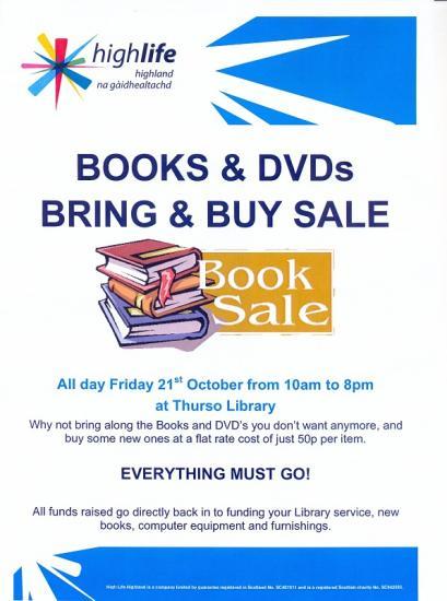 Photograph of Library In Thurso Raising Funds To Improve Its Service