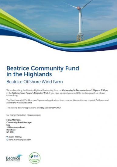 Photograph of Beatrice Community Fund Launch