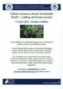 Thumbnail for article : Citizen Science Event: Dunbeath Strath - calling all lichen lovers!