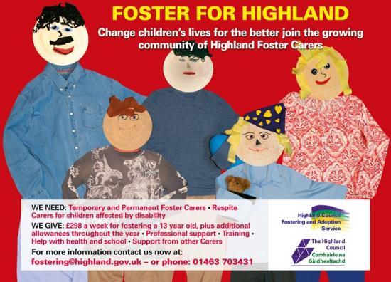 Photograph of This Foster Care Fortnight, could you help transform children's lives in Highland?
