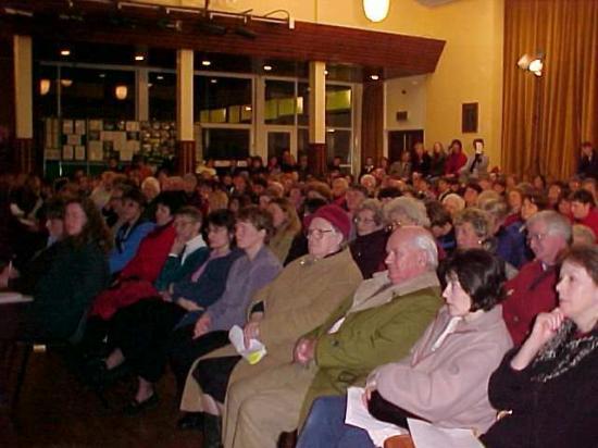 Photograph of Maternity Review - Wick Meeting - MUMS Pull In the Crowds