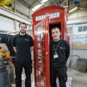 Thumbnail for article : Replica Red Phone Box By Dounreay Apprentices For Memory Garden