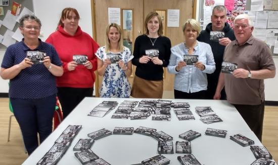 Photograph of CHAT sends first batch of 1,000 protest postcards to First Minister
