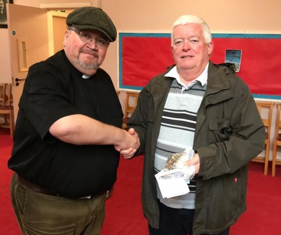 Photograph of Wedding Dresses Display Cash Handed Over To CHAT