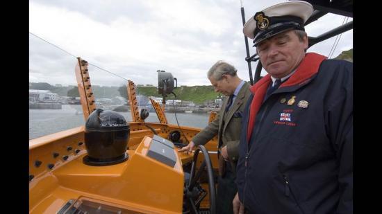 Photograph of RNLI Thurso Coxswain retires after almost half a century of service