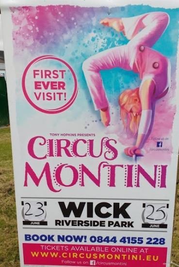 Photograph of Another Circus Comes To Caithness  - Circus Montini
