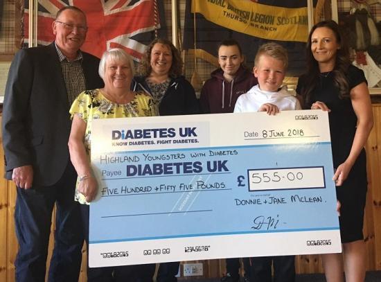 Photograph of Big-hearted couple donates funds raised at their Golden wedding party to local charities