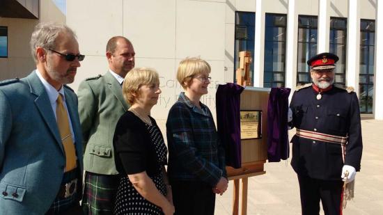 Photograph of Official Opening Of The Wick Community Campus
