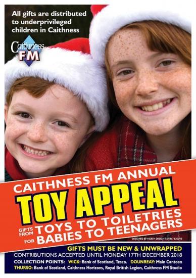 Photograph of Santa doesn't visit every house - Caithness FM Toy Appeal
