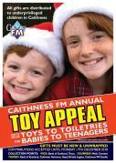 Thumbnail for article : Santa doesn't visit every house - Caithness FM Toy Appeal