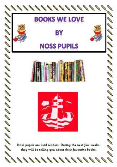 Photograph of Noss Primary Children Tell About The Books They Are Reading