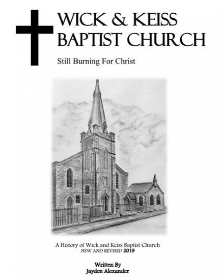 Photograph of New Book Out Soon - A History of Wick and Keiss Baptist Church