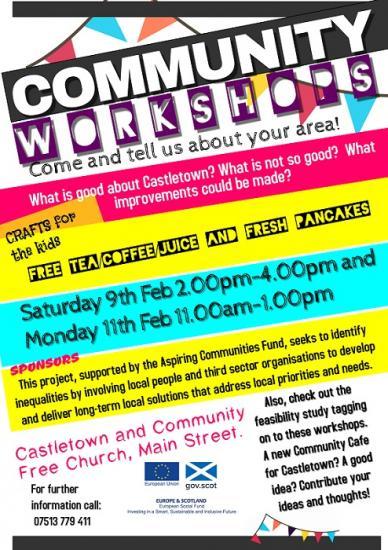 Photograph of Community Workshop in Castletown