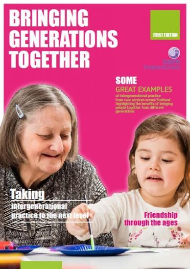 Photograph of Bringing generations together - A Care Inspectorate Report