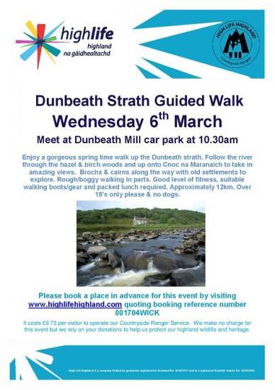 Photograph of Dunbeath Strath Walk With The Rangers