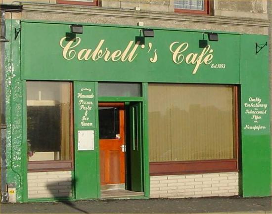 Photograph of History of Cabrelli‘s Cafe at the Camps in Wick by Lyndall Leet