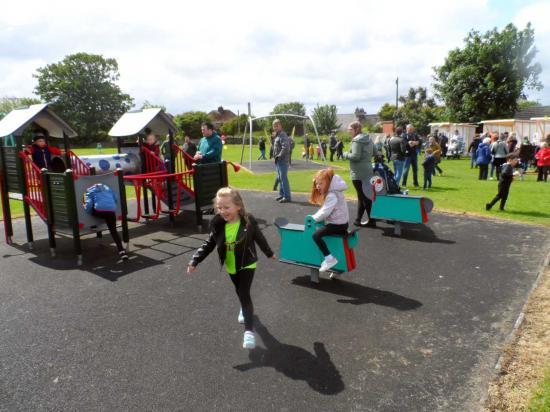 Photograph of Green Road Playpark Reopens After Great Volunteer Efforts