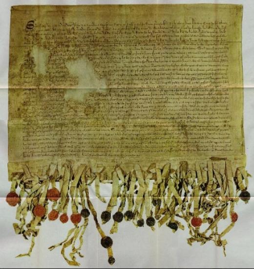 Photograph of Declaration of Arbroath to go on public display for the first time in 15 years