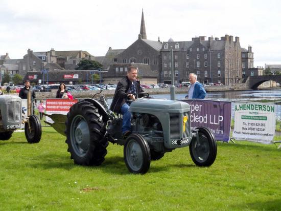 Photograph of Caithness County Show 2019 - Vintage Tractors Parade