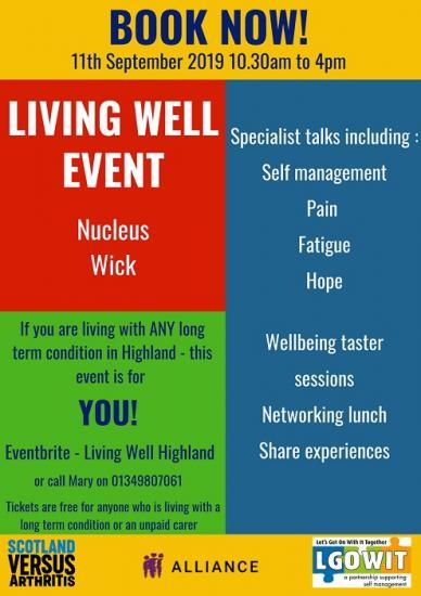 Photograph of Living Well Event