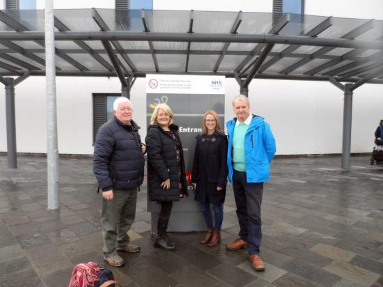 Photograph of CHAT Team Visit To The New Balfour Hospital in Orkney