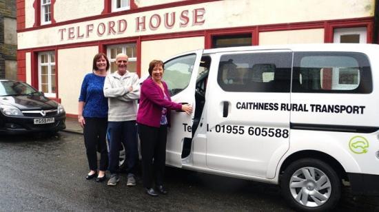 Photograph of Eco-friendly addition to Caithness Rural Transport service