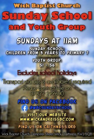 Photograph of Sunday School and Youth Group In Wick